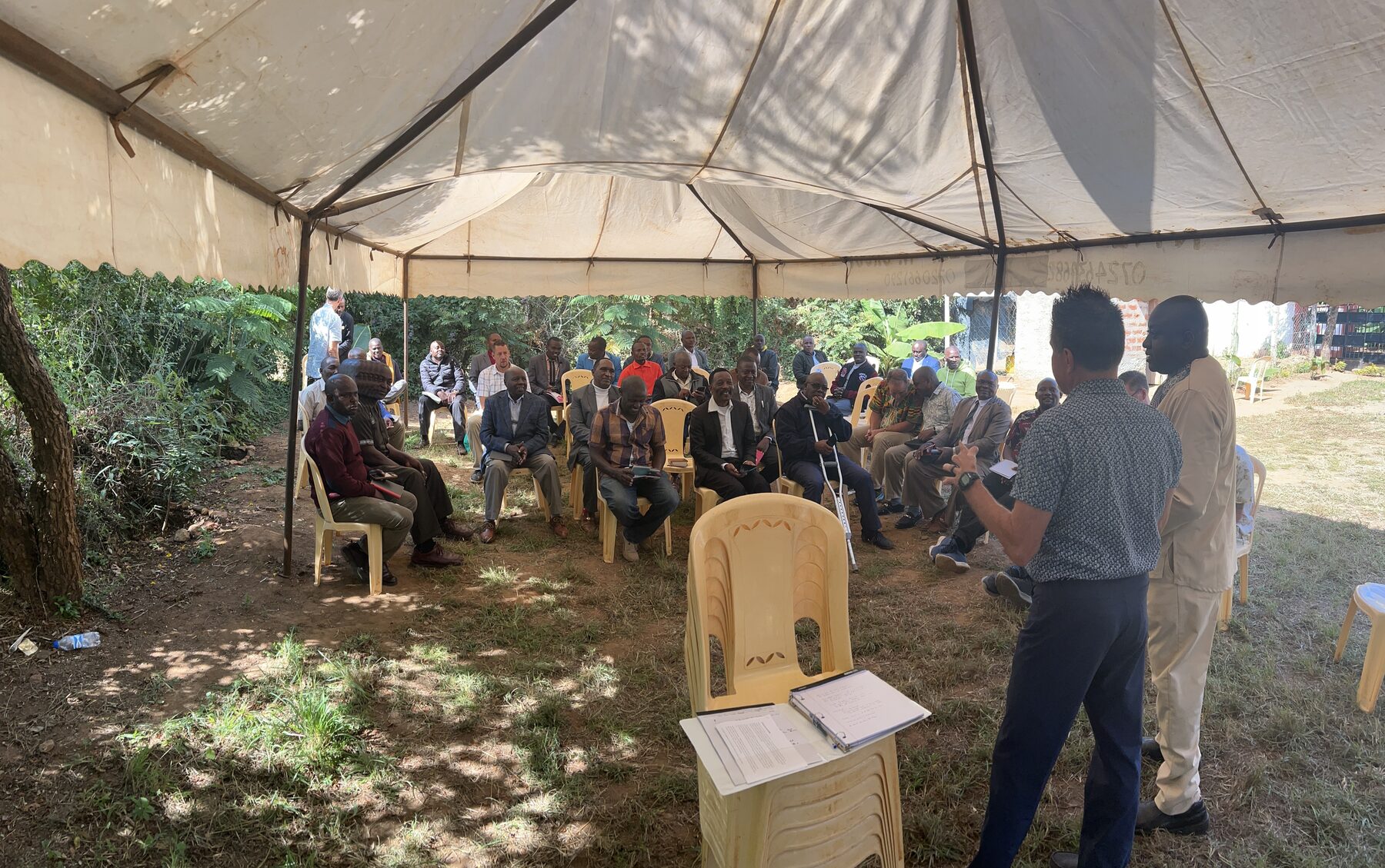 Biblical teaching during the Kenya 2024 mission