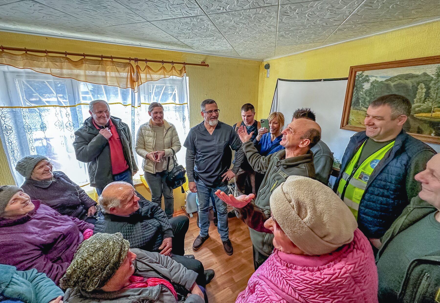 Community ministry during the Ukraine mission