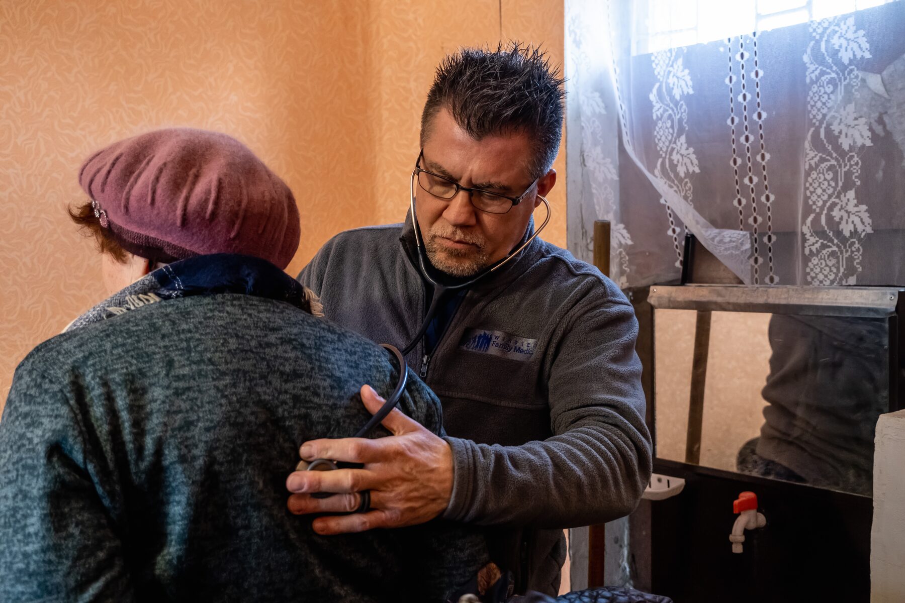 Personal prayer and comfort during the Ukraine mission